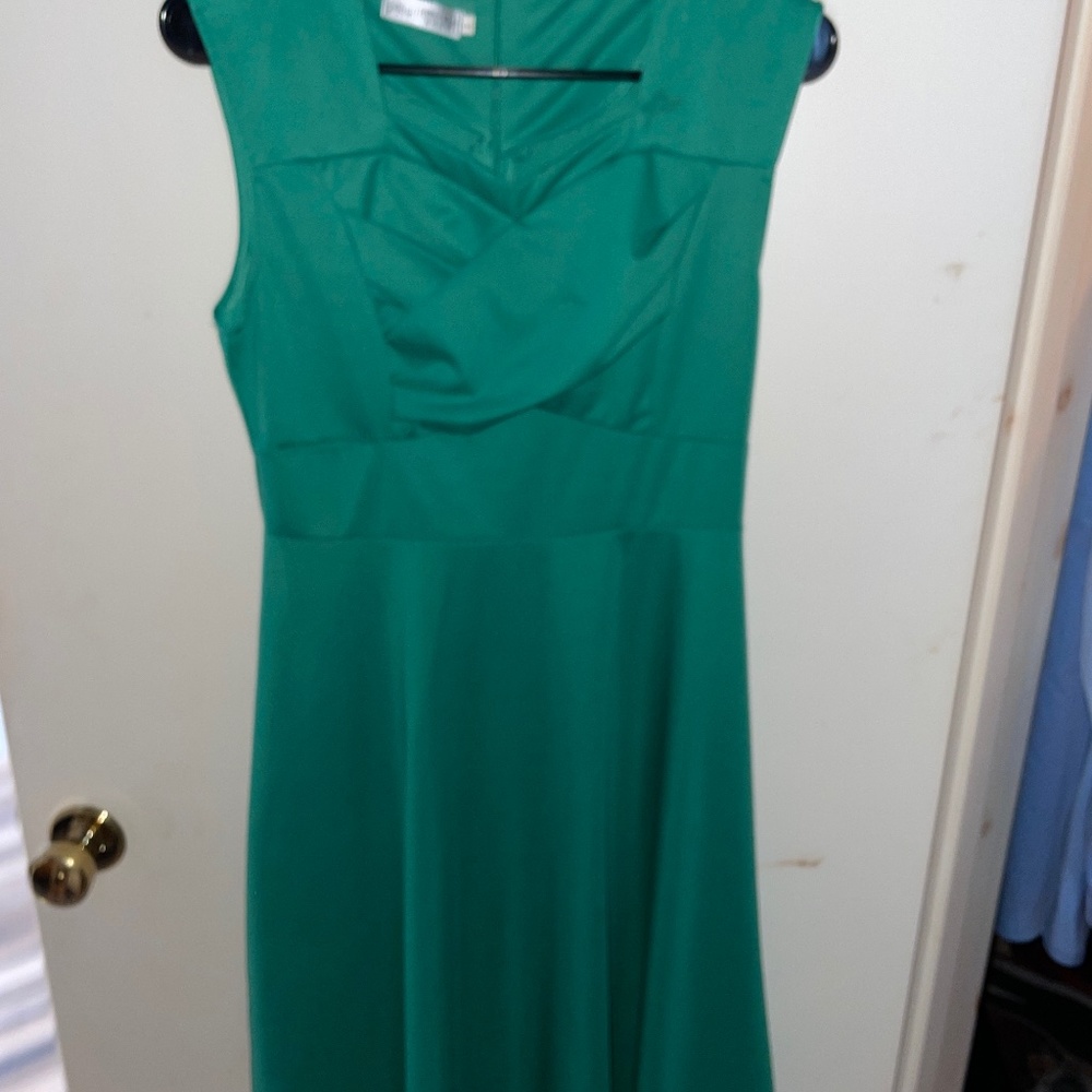 Green dress